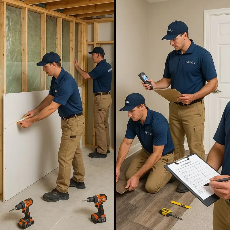 Repairs and Reconstruction process in Woodford County, IL